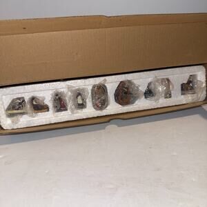 NEW Harbour Lights 9 Miniature Keepers & Friends #606 1997 NIB